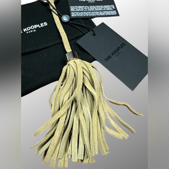 The Kooples Calfskin Tassel key chain - Picture 3 of 6